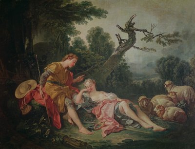 The Sleeping Shepherdess by François Boucher